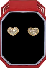 Illumina Celeste Heart Post in Gold Gift Box