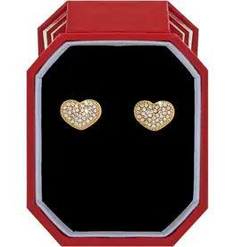 Illumina Celeste Heart Post in Gold Gift Box