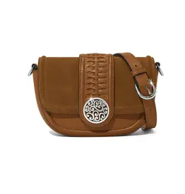 Emmie Flap Bag in Luggage