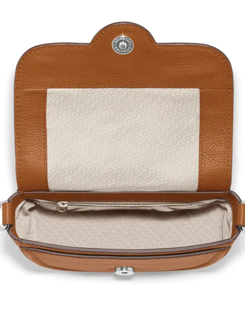 Emmie Flap Bag in Luggage