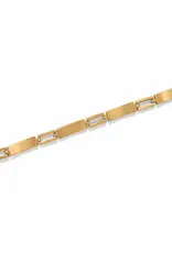 Trust your journey Link Bracelet in Gold