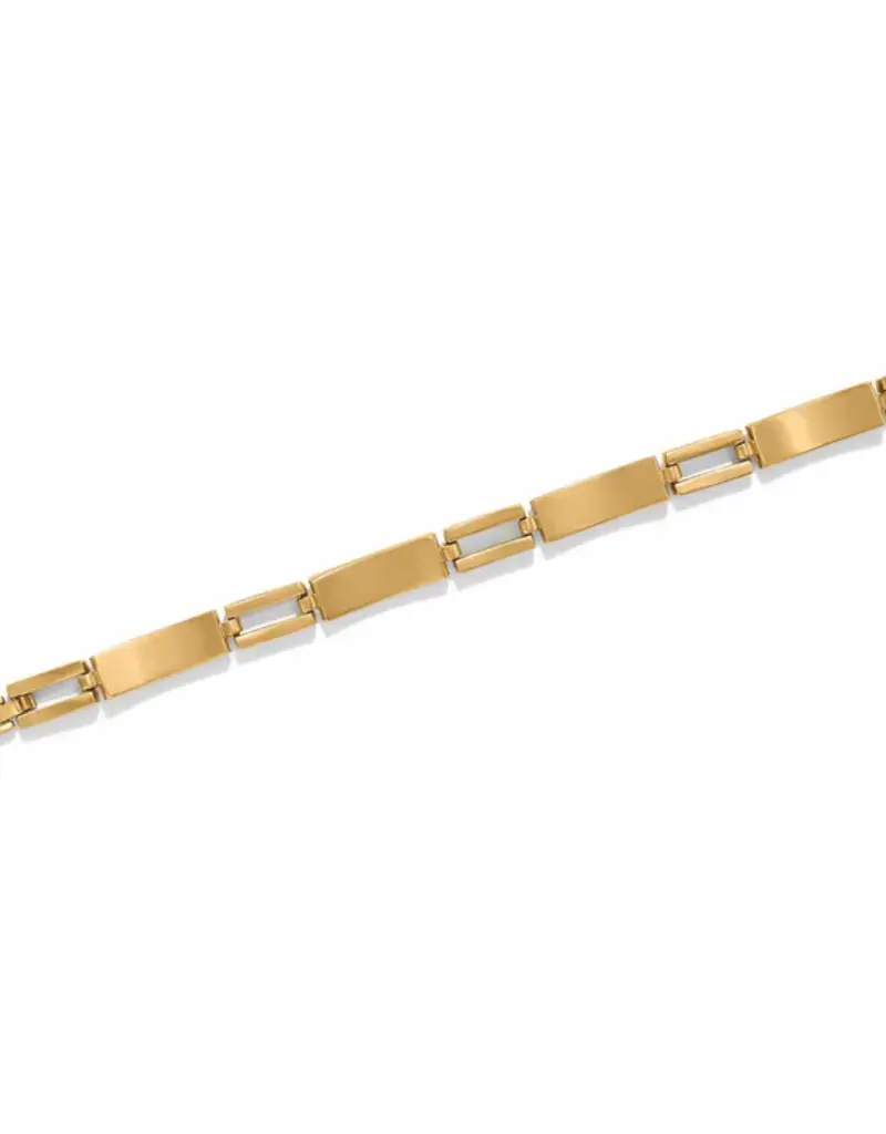 Trust your journey Link Bracelet in Gold