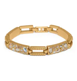 Trust your journey Link Bracelet in Gold