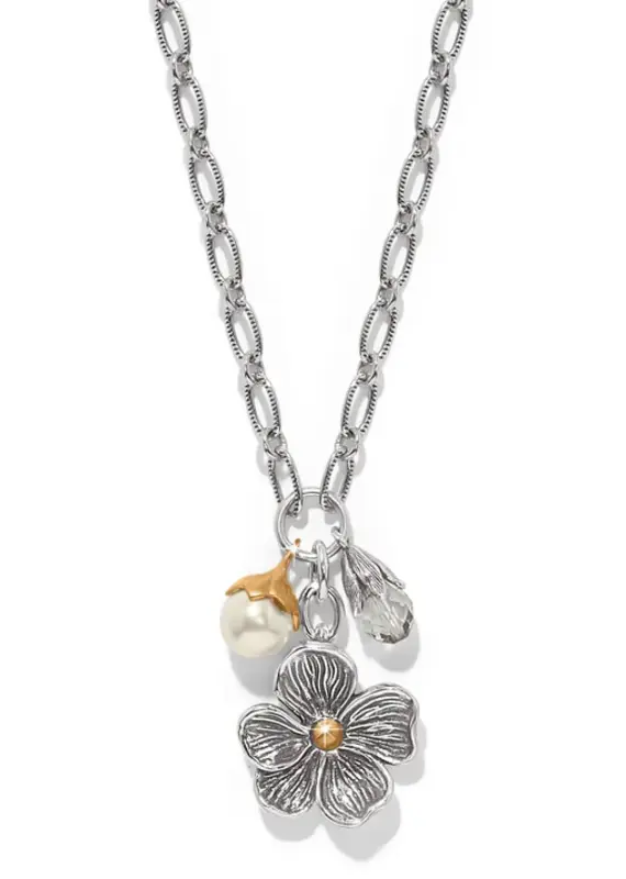 Everbloom Windflower Charm Necklace