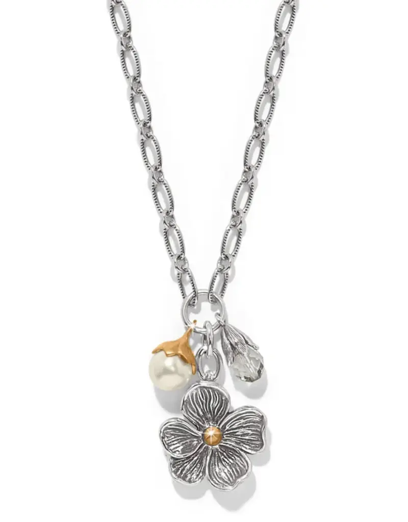 Everbloom Windflower Charm Necklace