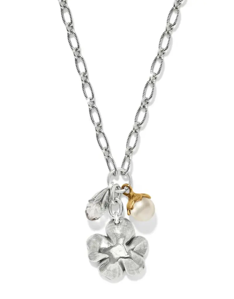 Everbloom Windflower Charm Necklace