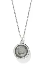 Flora Flower Necklace in Black