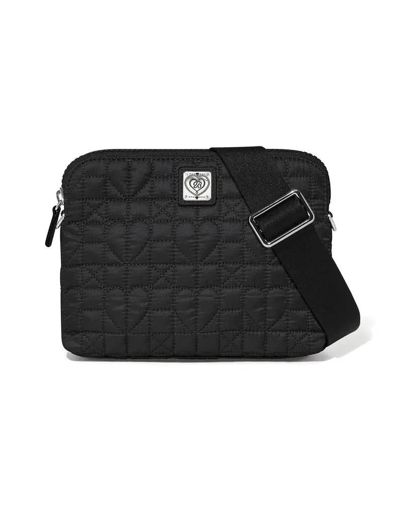 Arielle Small Crossbody in Black
