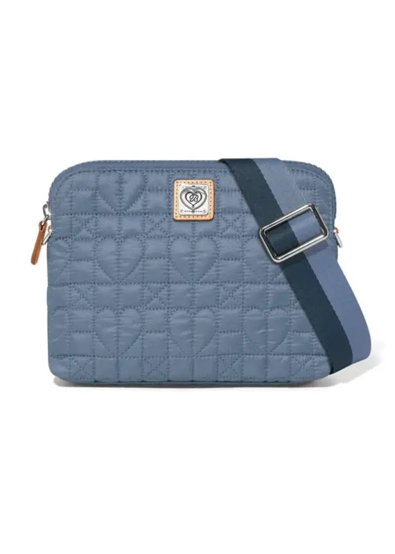 Arielle Small Crossbody in Powder Blue