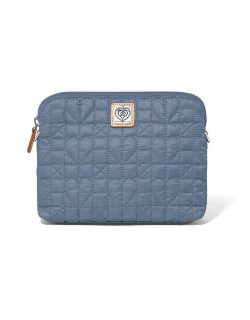 Arielle Small Crossbody in Powder Blue