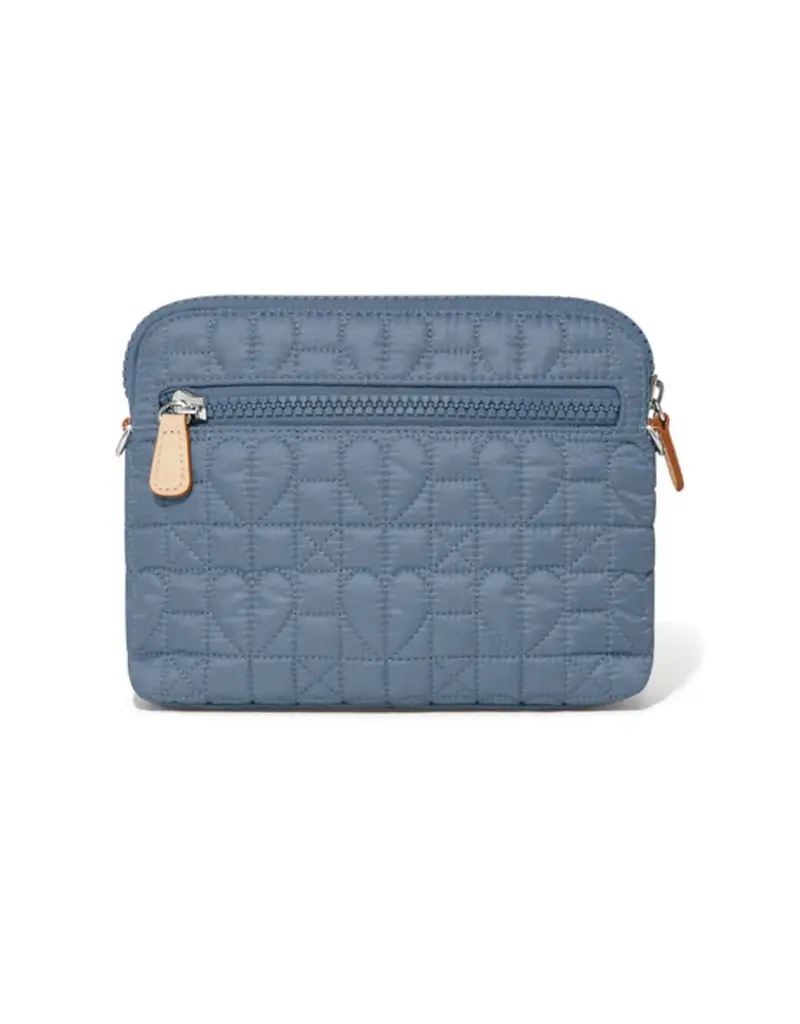 Arielle Small Crossbody in Powder Blue