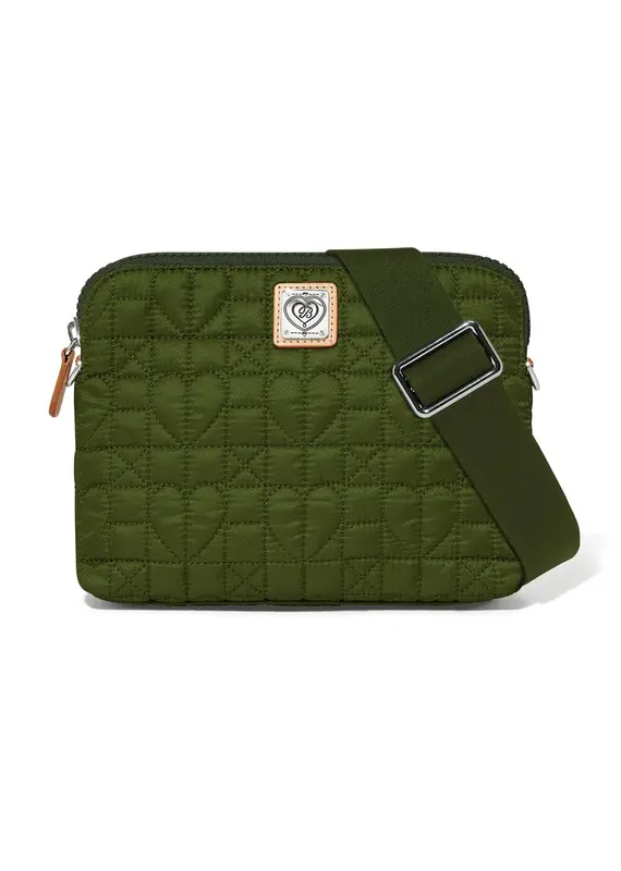 Arielle Small Crossbody in Army Green