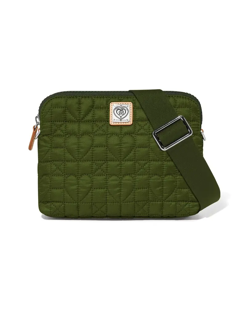 Arielle Small Crossbody in Army Green