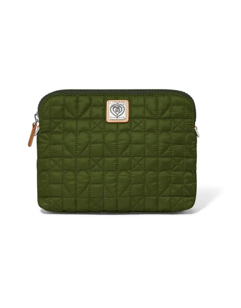 Arielle Small Crossbody in Army Green