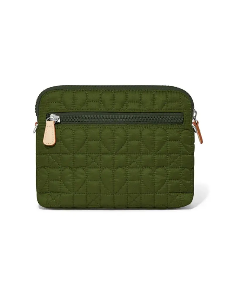Arielle Small Crossbody in Army Green