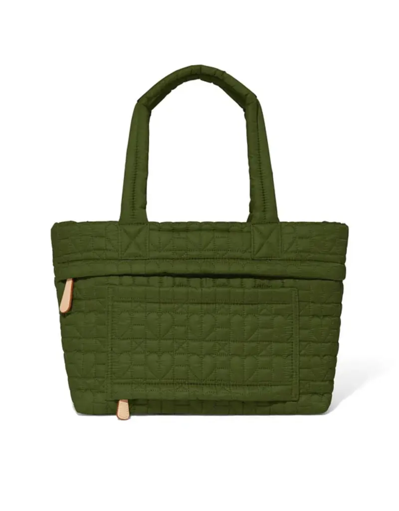 Annabelle Medium Tote in Army Green