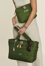 Amara Large Tote in Army Green