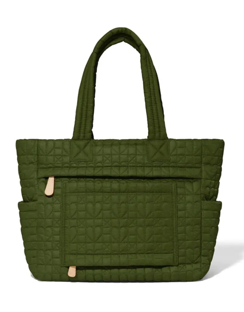 Amara Large Tote in Army Green