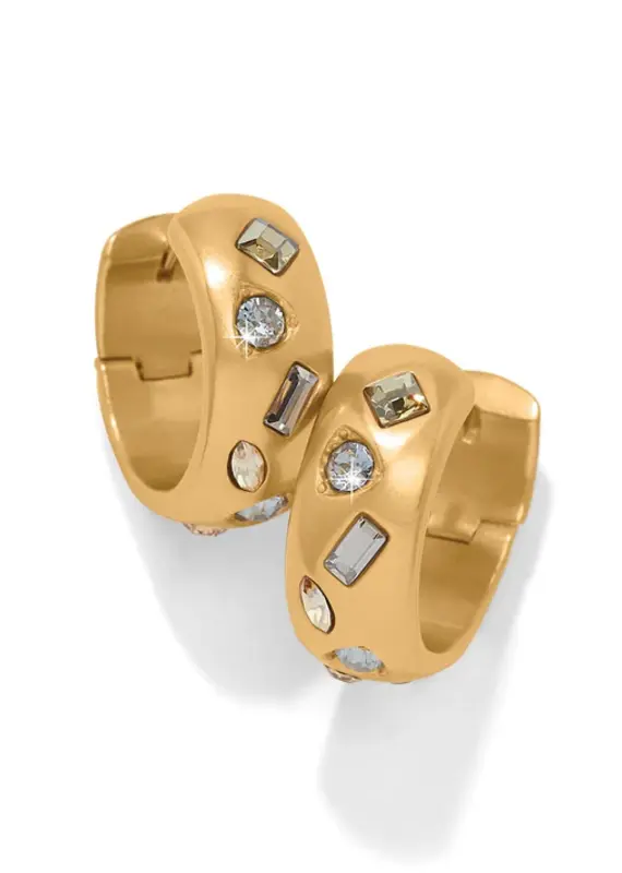 B Radiant Hoop In Gold