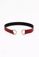 J.HOFFMAN'S Loop Skinny Scarf Belt- Reversible