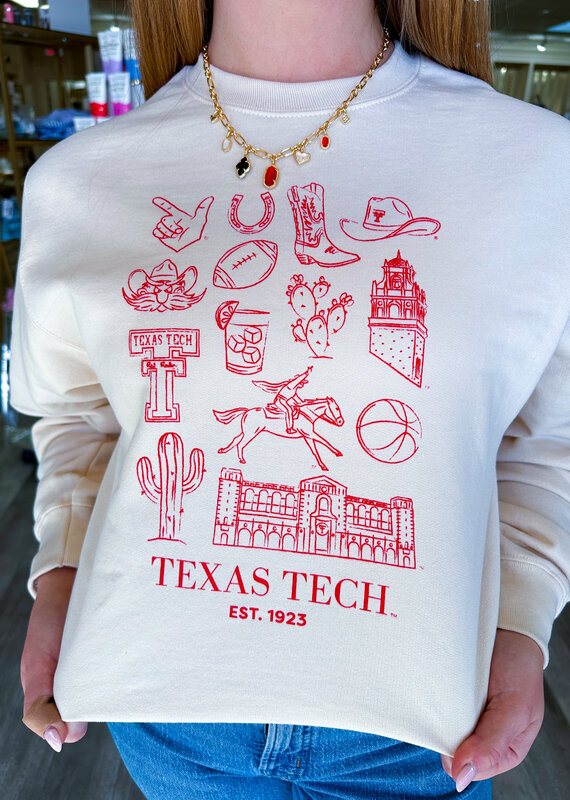 J.HOFFMAN'S - LICENSE **jhoff originial design** College Collage Sweatshirt