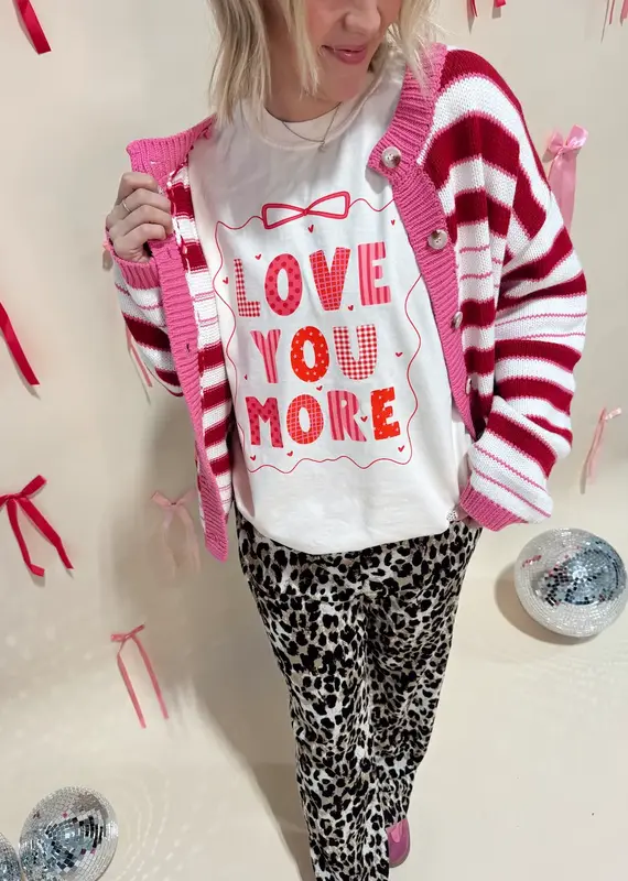 J.HOFFMAN'S Love You More Tee