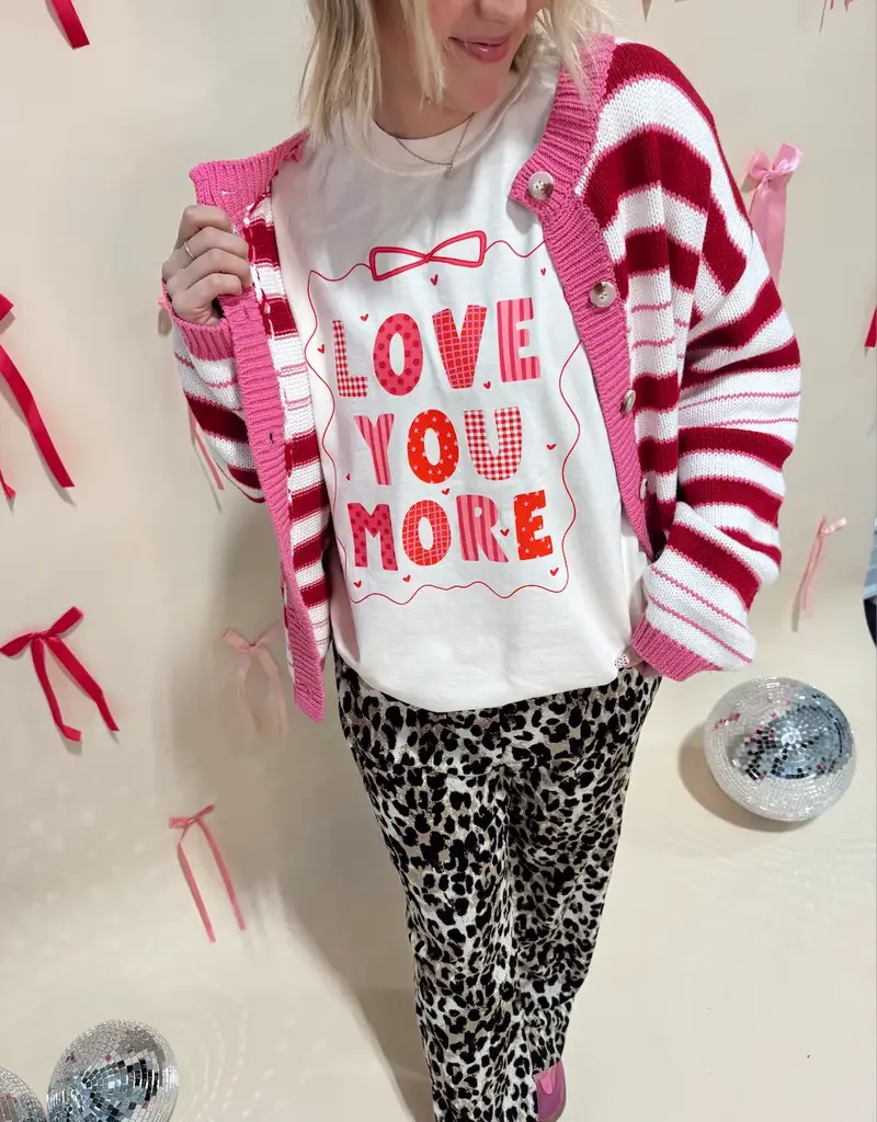 J.HOFFMAN'S Love You More Tee