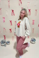 J.HOFFMAN'S Valentine Teddy Sweatshirt