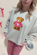 J.HOFFMAN'S Valentine Teddy Sweatshirt