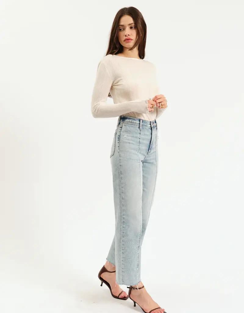 J.HOFFMAN'S Pleaser HiRise Wide Leg- Cupid