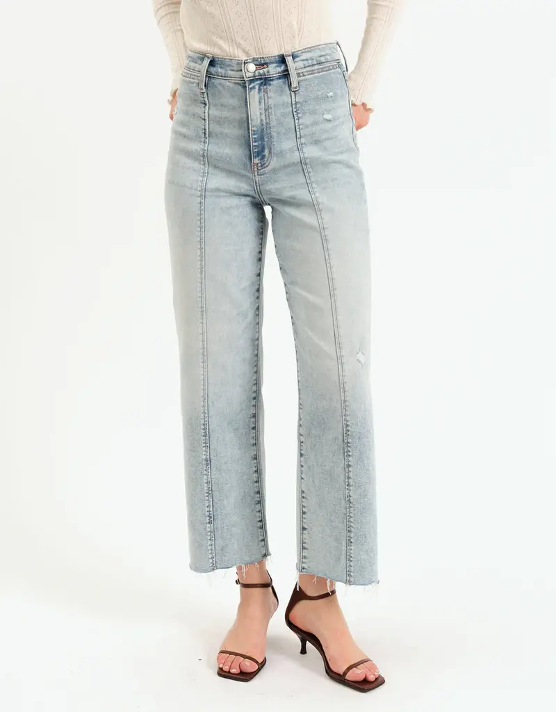 J.HOFFMAN'S Pleaser HiRise Wide Leg- Cupid