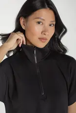 J.HOFFMAN'S Devlin Popover Top- Black