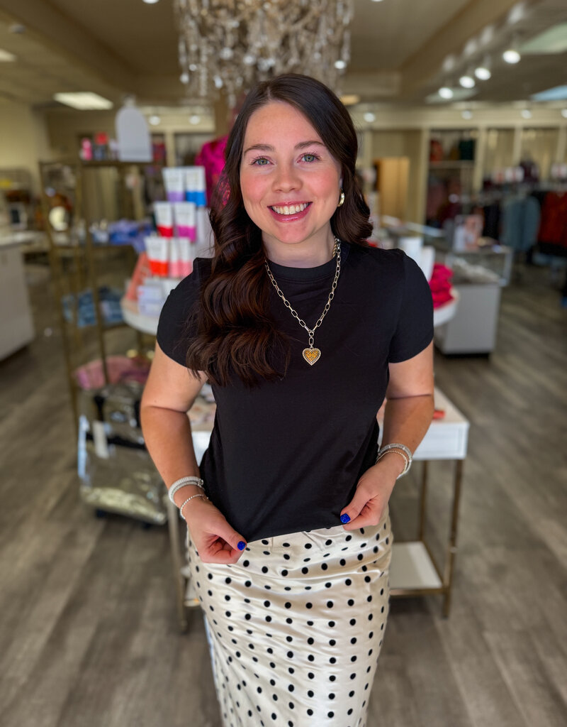 J.HOFFMAN'S Soul Ties Top- Black