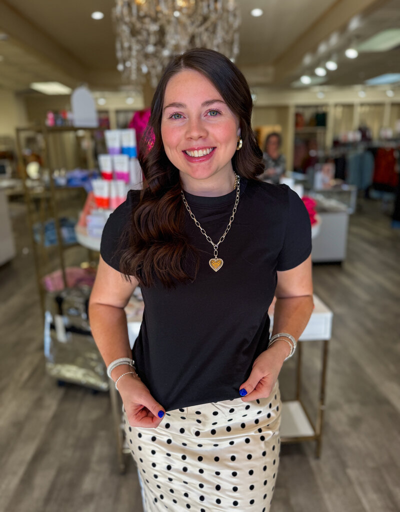 J.HOFFMAN'S Soul Ties Top- Black