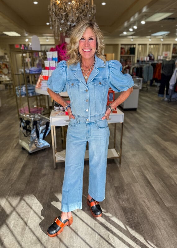 J.HOFFMAN'S Mena Jacket- Denim