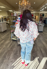 J.HOFFMAN'S Sweethearts Top- White