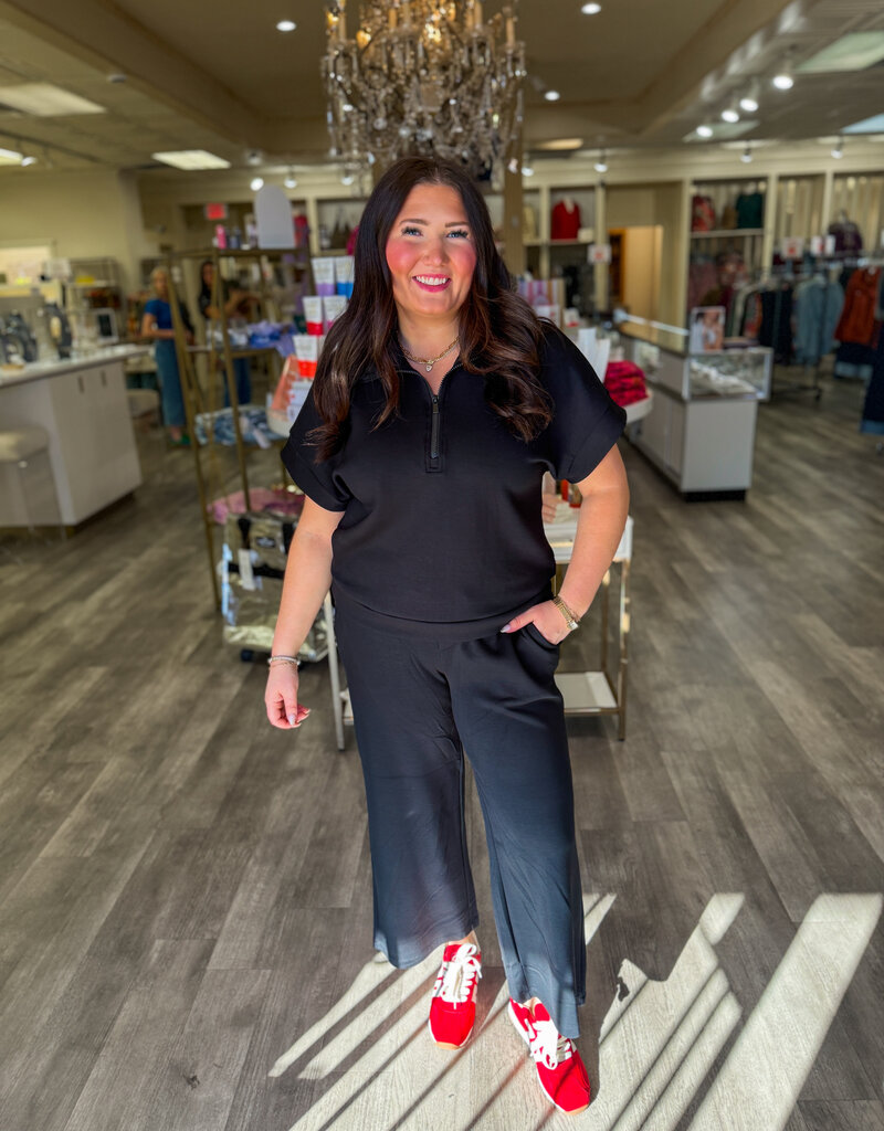 J.HOFFMAN'S Penny PullOn Wide Leg Trouser