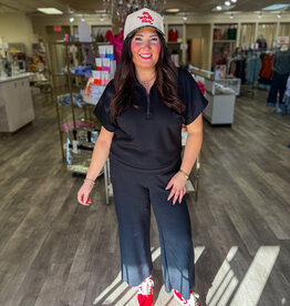 J.HOFFMAN'S Penny PullOn Wide Leg Trouser