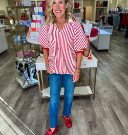 J.HOFFMAN'S Kennedy Crop Straight Leg- Newport