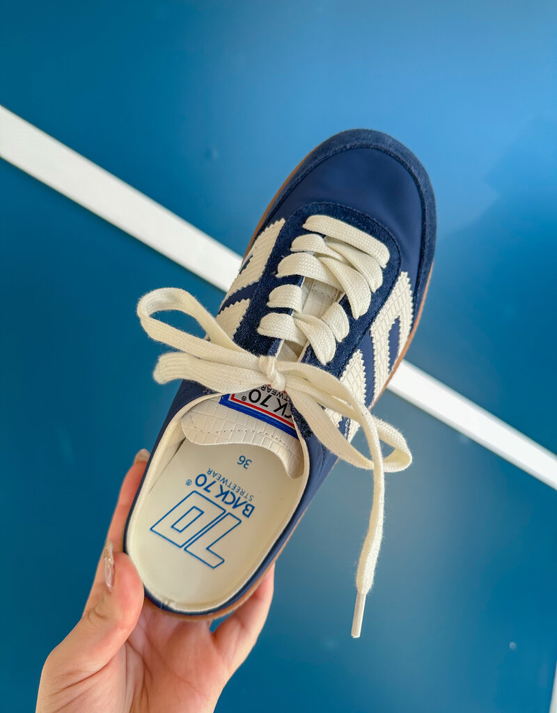 J.HOFFMAN'S Easter Sneaker- Navy