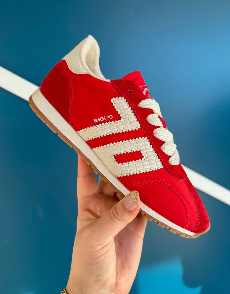 J.HOFFMAN'S Asian Sneaker- Red