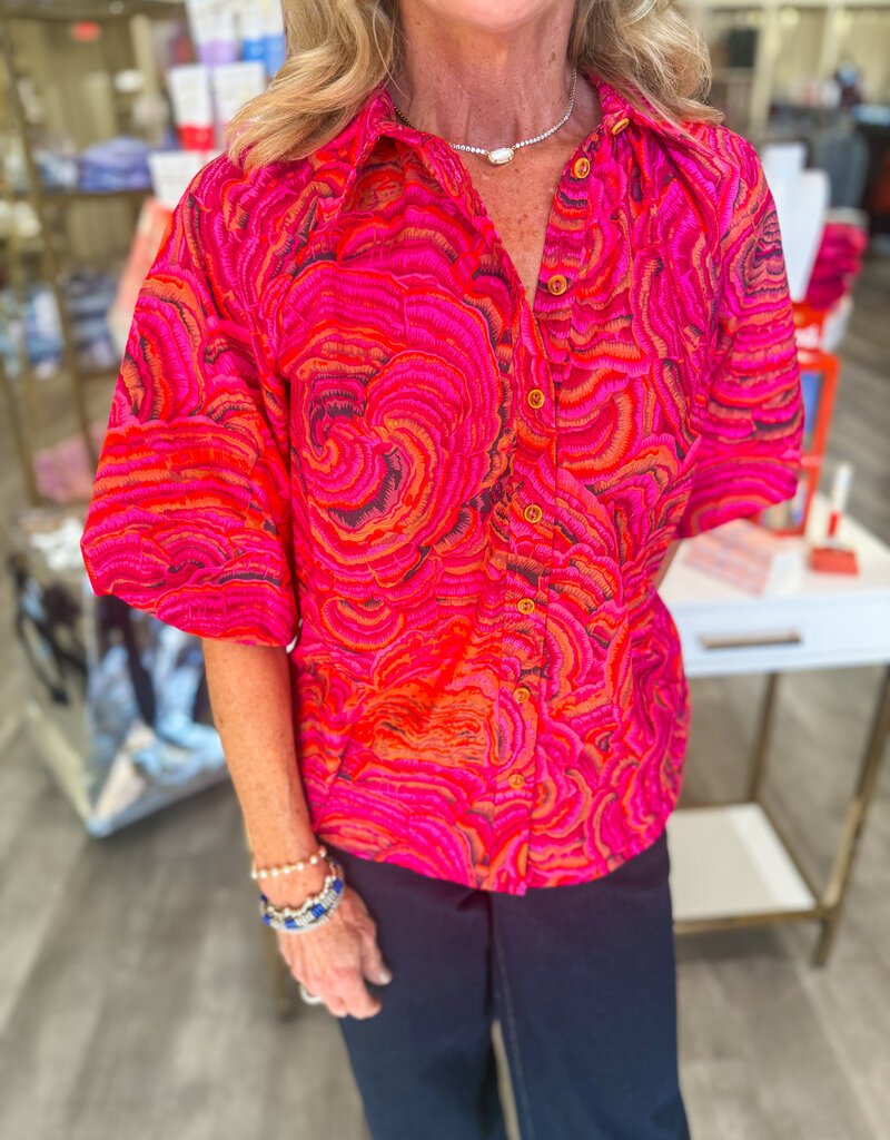 J.HOFFMAN'S Cameo Top- Pink