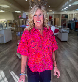 J.HOFFMAN'S Cameo Top- Pink