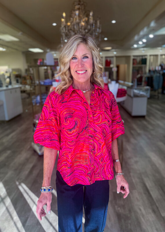 J.HOFFMAN'S Cameo Top- Pink