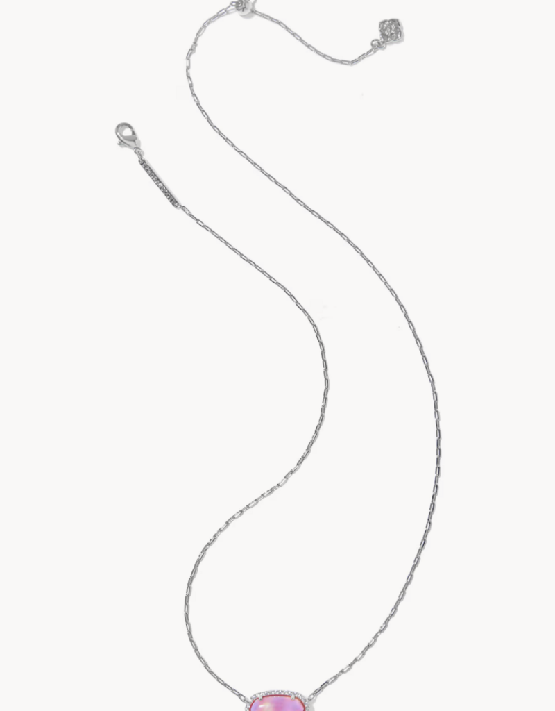 KENDRA SCOTT Elisa Pave Framed Necklace