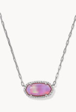 KENDRA SCOTT Elisa Pave Framed Necklace