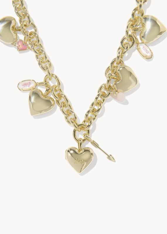 KENDRA SCOTT Jayna Statement Necklace - Ivory Mop