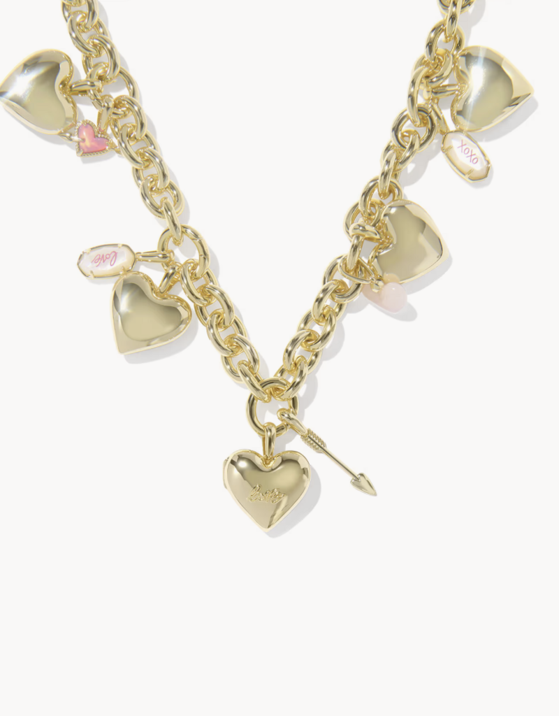 KENDRA SCOTT Jayna Statement Necklace - Ivory Mop