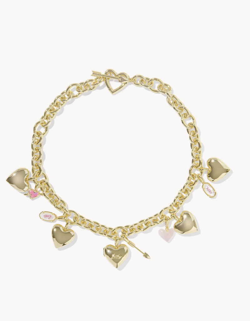 KENDRA SCOTT Jayna Statement Necklace - Ivory Mop