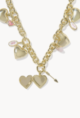 KENDRA SCOTT Jayna Statement Necklace - Ivory Mop